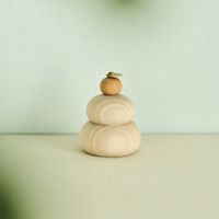 無垢材の鏡もち ミニ