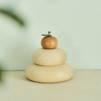 無垢材の鏡もち 小