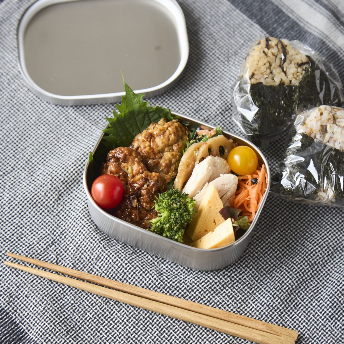 角弁当箱 小1段