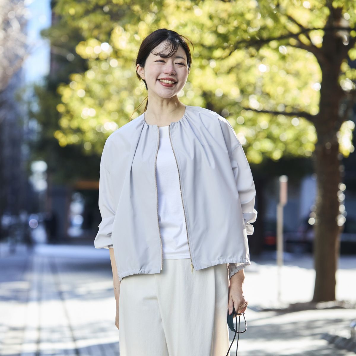 Kilka/軽くて洗えるUVカット＆撥水ブルゾン