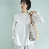 nuhji/ベリッザ　スーピマコットンタイプライターシャツ