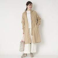 motone/スタイルストア限定　撥水＆ストレッチフード付きコート