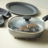 4w1h/ひし形フライパン用ガラス蓋