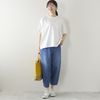 caqu/FS-linen barrel pants
