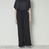 DRESS HERSELF/シルクサテンワイドパンツ