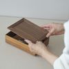丹野製作所/メイクボックス「まつめ」蓋（鏡なし）