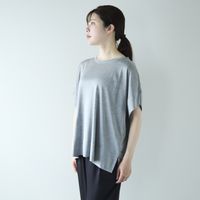 DRESS HERSELF/シルクワイドTシャツ