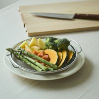 Three Snow 新越ワークス/お料理上手な平ザル 22cm