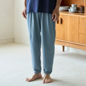 伸びるコットンガーゼのパジャマ兼ルームウェア 接触冷感パンツ メンズ