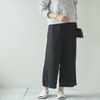 Kilka/計算いらずの無地見えチェックパンツ