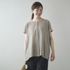 motone/レディスノーカラーシャツ 2nd ノースリーブ