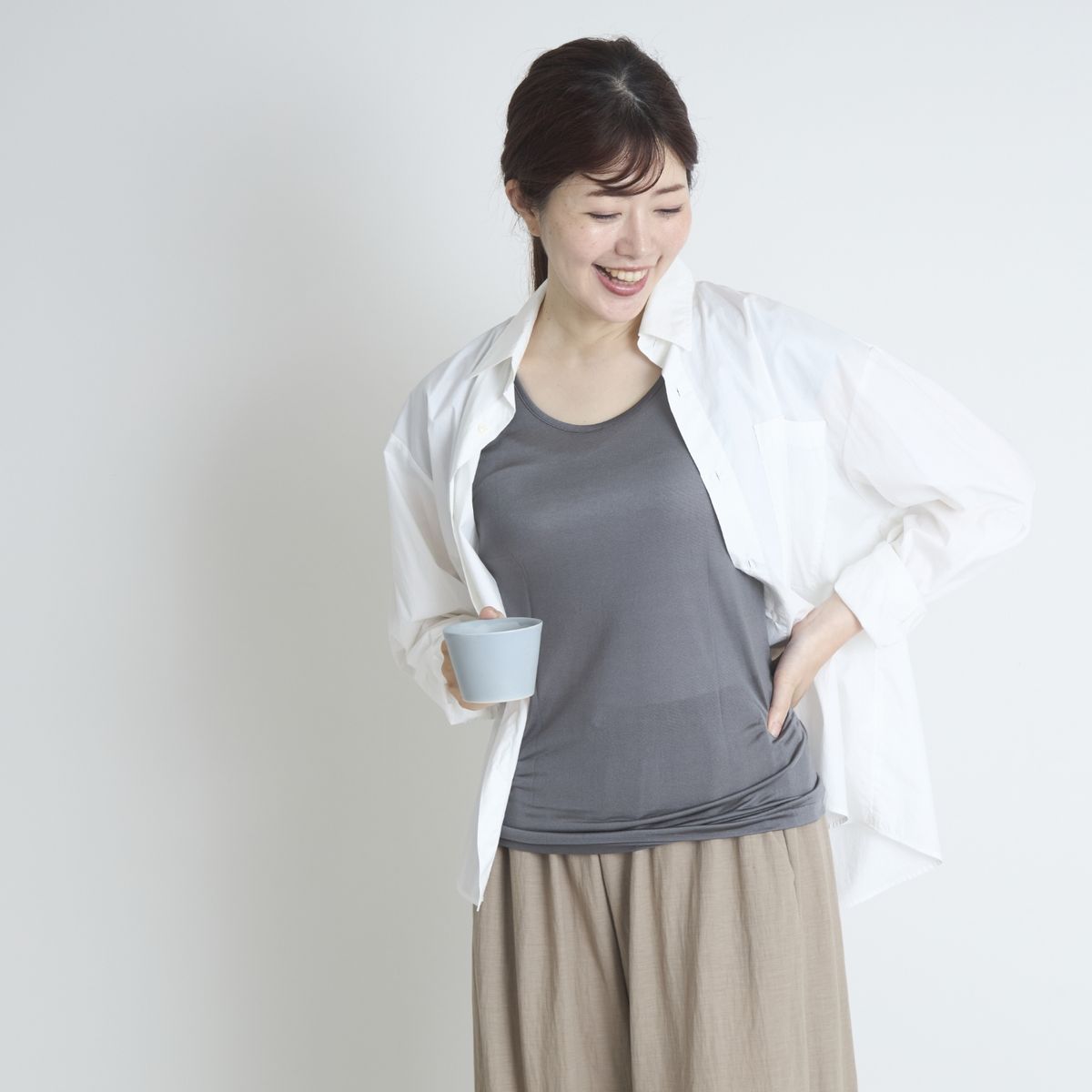 MALYNE SILK/正絹シルク100%インナー　フレンチスリーブ