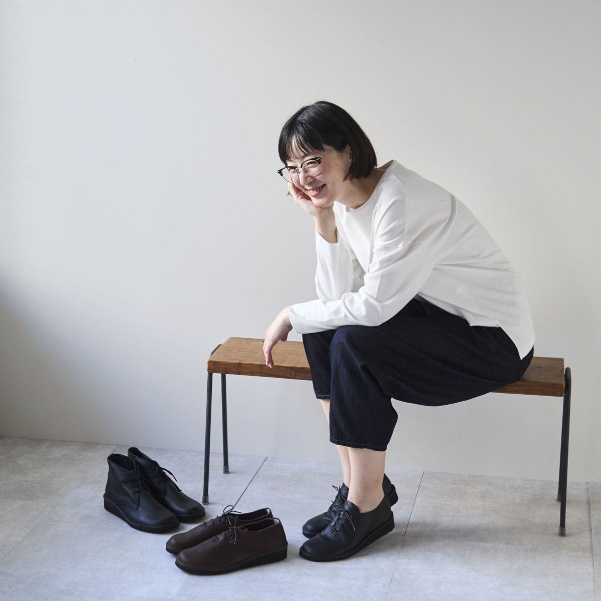 ramble comfort/【受注会限定】レースアップシューズ