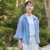 Kilka/軽くてシワを気にせず使える、薄手コットンパーカー