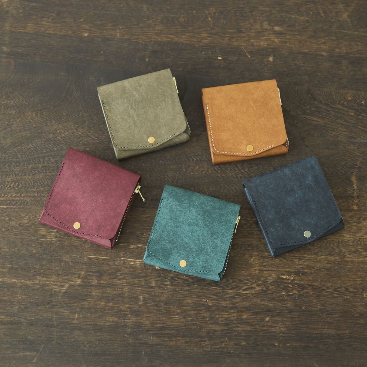 ATELIER MOKU/小さく薄い財布SAKU ver.3 Pueblo
