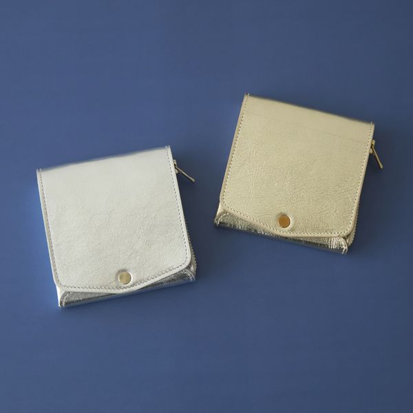 ATELIER MOKU/小さく薄い財布SAKU ver.3 Plus Meteor Leather -中身を