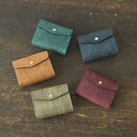 ATELIER MOKU/三つ折りミニ財布 PALUMO Pueblo