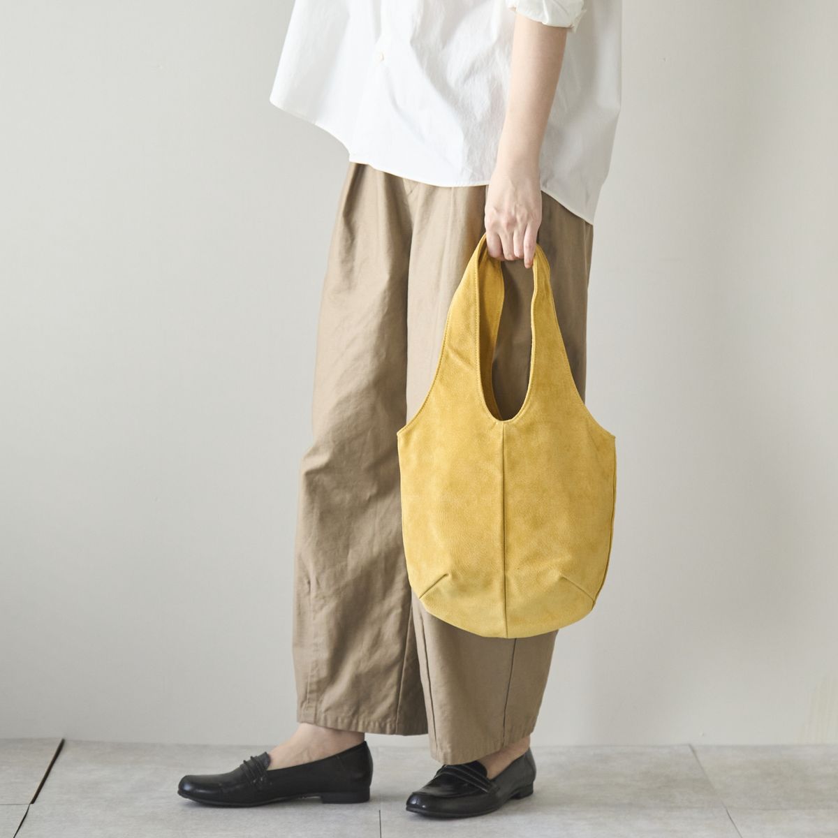 TOKYO LEATHER FACTORY/【受注会限定】洗える革のミニドロップトートバッグ
