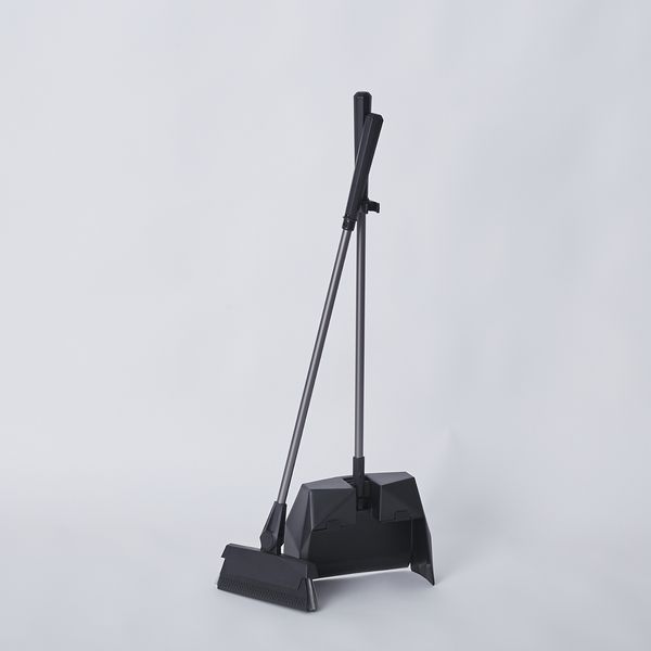 tanQest/ONE STROKE ほうき＆ちりとり -ひと掃きでごみを集めて掃除を