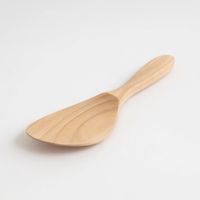 宮島工芸製作所/丸柄ナナメしゃもじ サクラ 右利き