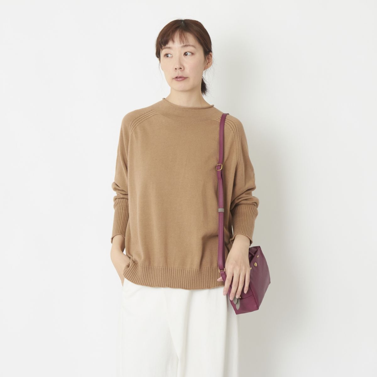 OTA KNIT/コットンカシミアニット