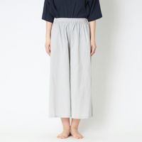 スタイルストアの高島ちぢみ リラックスウェア ギャザーワイドパンツ