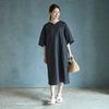 Kilka/軽くてすぐ乾くシャーリングワンピース