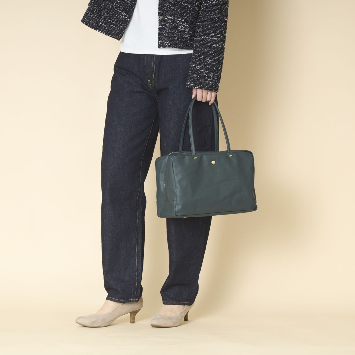 Neutral Gray/ジェーン ミニボストンバッグ