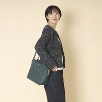 Neutral Gray/2way ショルダーバッグ ジェーン