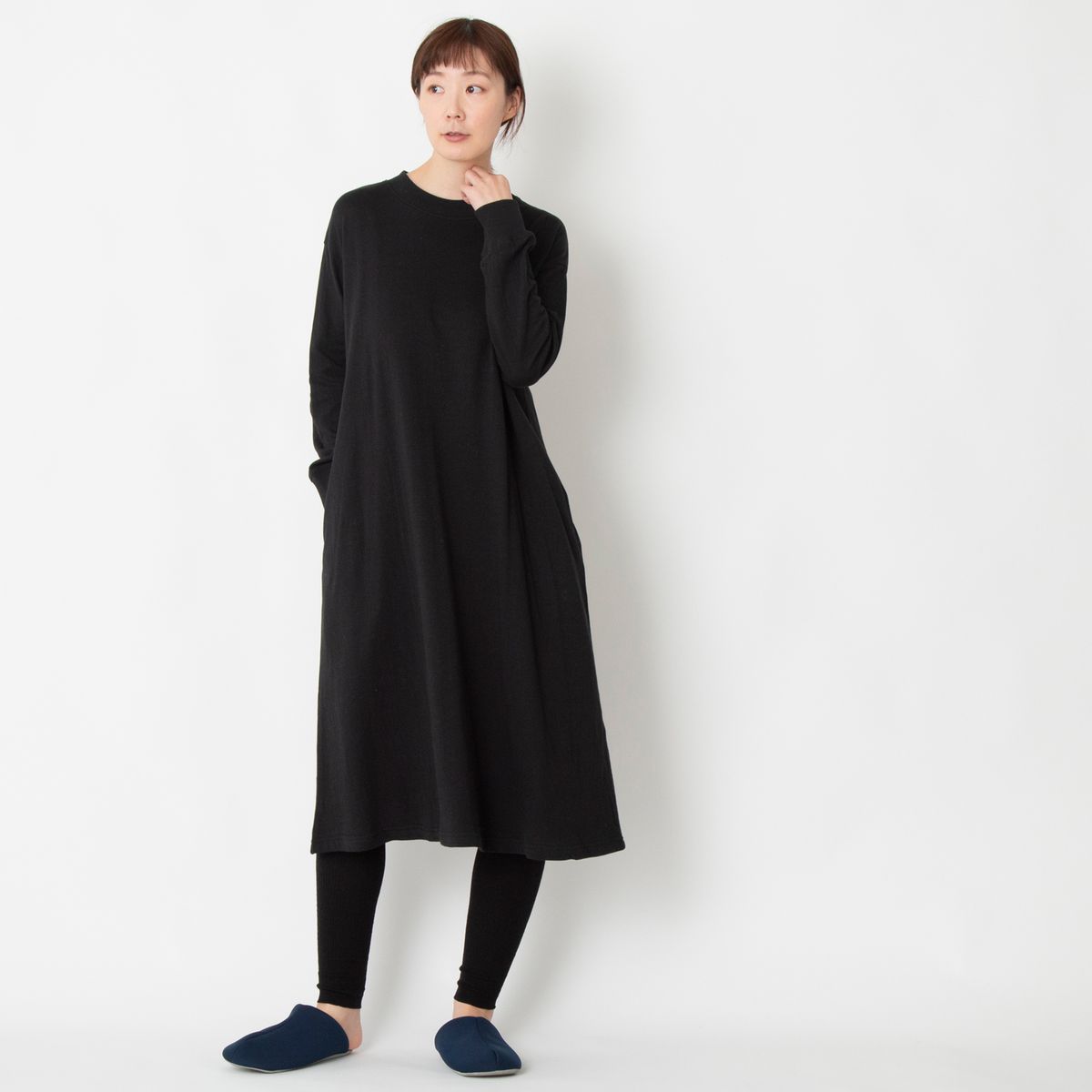 TUTIE./接結 リブワンピース