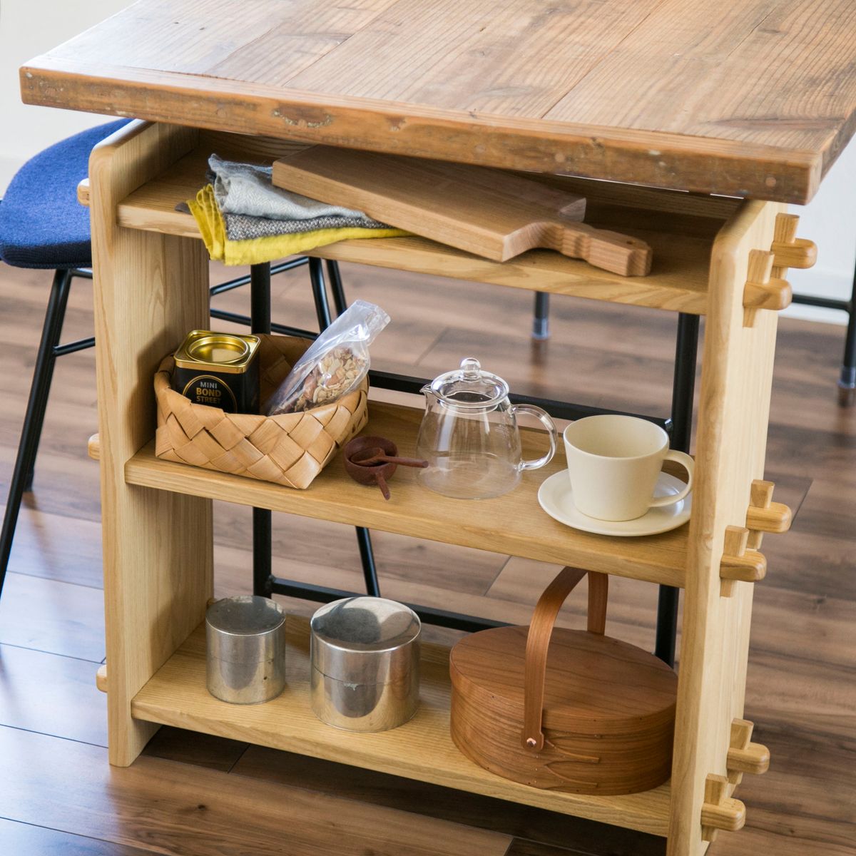 OAK VILLAGE/組み立て棚 4段