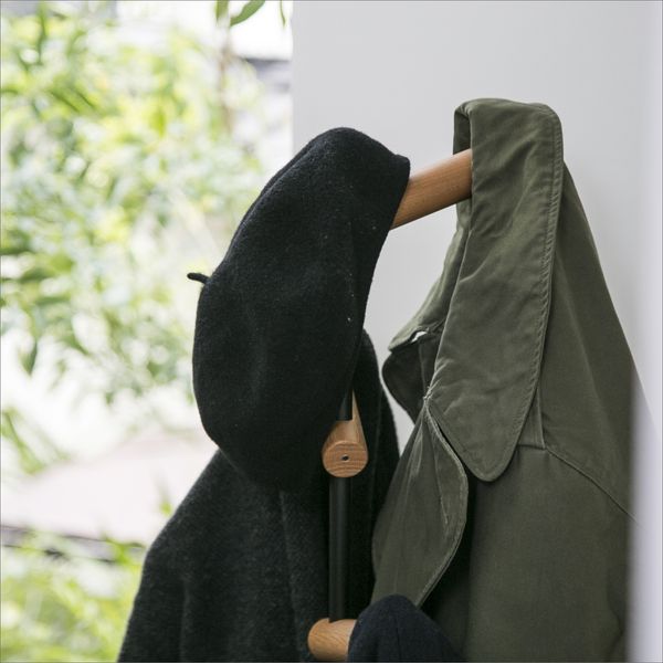 NAGANO INTERIOR/kiki フリーフックコートスタンド -重ならないから