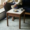 立野木材工芸/はたらくサイドテーブル シングル ウォールナット