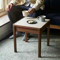 立野木材工芸/はたらくサイドテーブル シングル ウォールナット