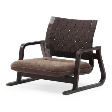 おおらか座 ブラウン -和室にも洋室にも！立ち上がりの動作もラクチン