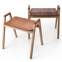 木工房根子/スタッキングスツール チェリー・メープル