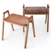 木工房根子/スタッキングスツール チェリー・メープル