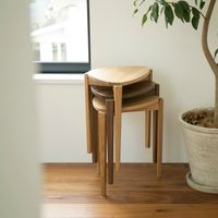 utatane/クラムスツール オーク