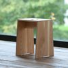 GAKUNAN/タモ無垢材のスツール