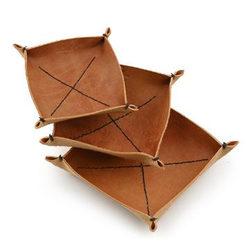 KAKURA/革トレイセット