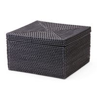 COTAN/ラタン整理籠 小 フタ付