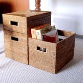 COTAN/ラタンストレージボックス S 横型