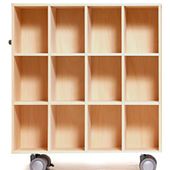 Storage Cart キャスター付き収納棚カート DVD用