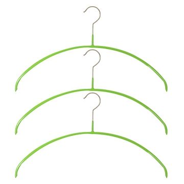 MAWA/カラーハンガー3本セット グリーン