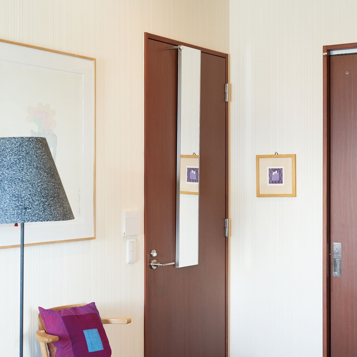 割れない軽量ミラー リフェクス ドア掛け