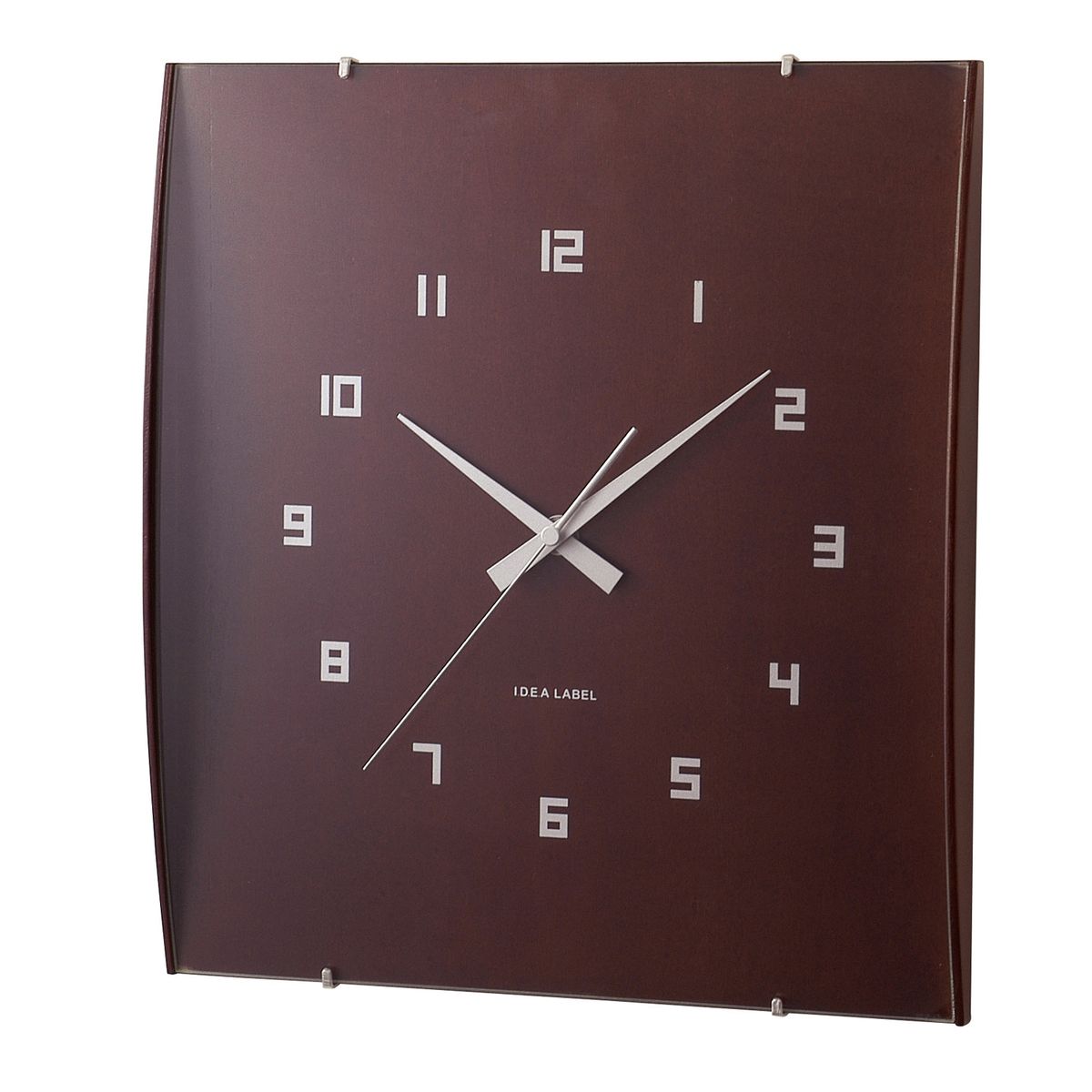 ガラスクロックグランデ ブラウン