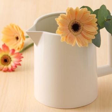 h+/水差し ストレート アイボリー