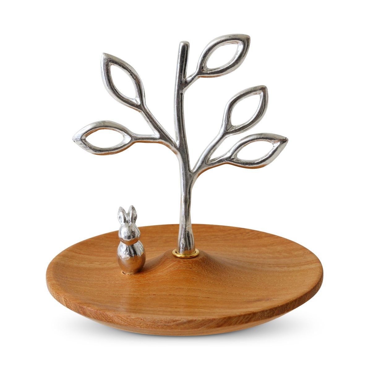 SHIROKANE/アクセサリースタンド うさぎ ケヤキ