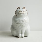 sen/動物のオブジェ TWIN CATS