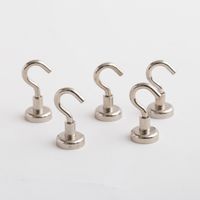 とみおかクリーニング/マグネットフック 5個セット